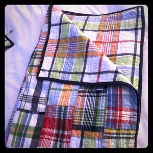 Pottery Barn Kids Madras quilt